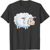 T-shirt pour hommes avec personnage de mouton mignon