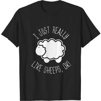 J'aime vraiment les moutons, d'accord ! T-shirt pour les amoureux des agneaux