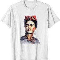 T-shirt pour hommes avec portrait artistique de Frida Kahlo — T-shirts pour hommes