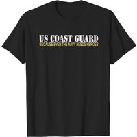 T-Shirt US Coast Guard Héros de la Marine