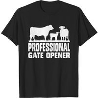 Professional Gate Opener Cow Apparel T-Shirt for Men — Mens T Shirts