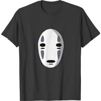 No Face Men's T-Shirt in Black