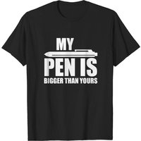 Mon stylo est plus gros que le vôtre - T-shirt ironique pour hommes — T-shirts pour hommes
