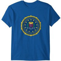 T-Shirt Fbi pour Jeunesse en Couleur Royale — T-shirts pour hommes