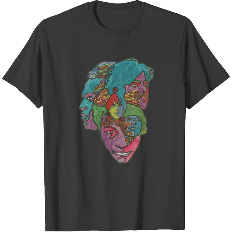T-shirt Love Forever Changes pour hommes en noir — T-shirts pour hommes