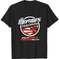 Miyagi's Auto Detailing JDM Hot Rod T-shirt for Men — Mens T Shirts