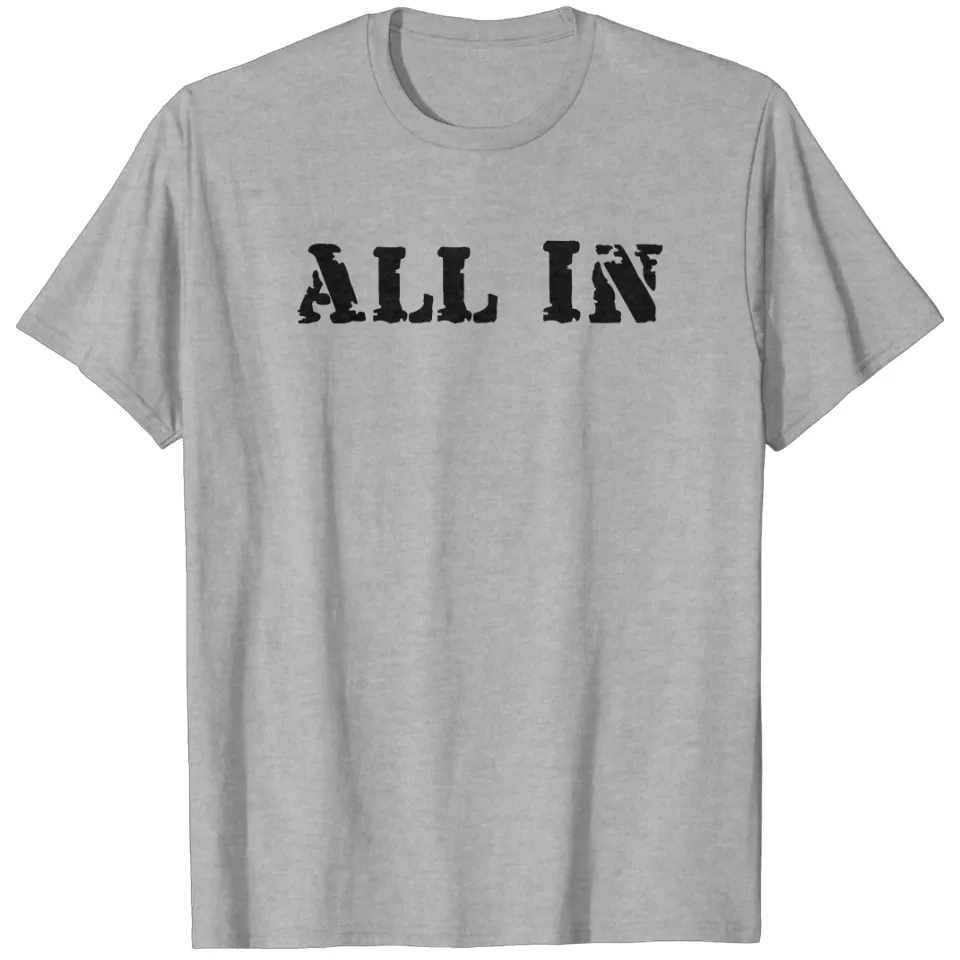 T-shirt All In pour hommes - Couleur cendre — T-shirts pour hommes