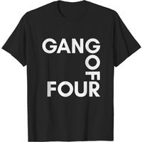T-shirt pour hommes Gang Of Four en noir