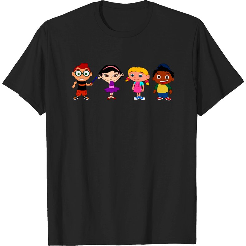 T-shirt pour hommes Little Einsteins en noir — T-shirts pour hommes