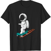 T-shirt Petit Astronaute sur Skateboard pour Hommes — T-shirts pour hommes
