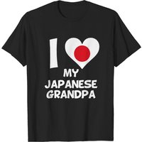 T-shirt I Heart My Japanese Grandpa pour hommes — T-shirts pour hommes
