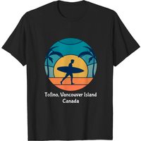 T-shirt Vintage Soleil Surfing Tofino Île de Vancouver Canada