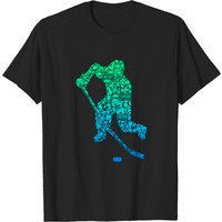 Ice Hockey Player Boys T-Shirt for Men
