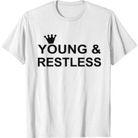 T-shirt pour hommes Young & Restless