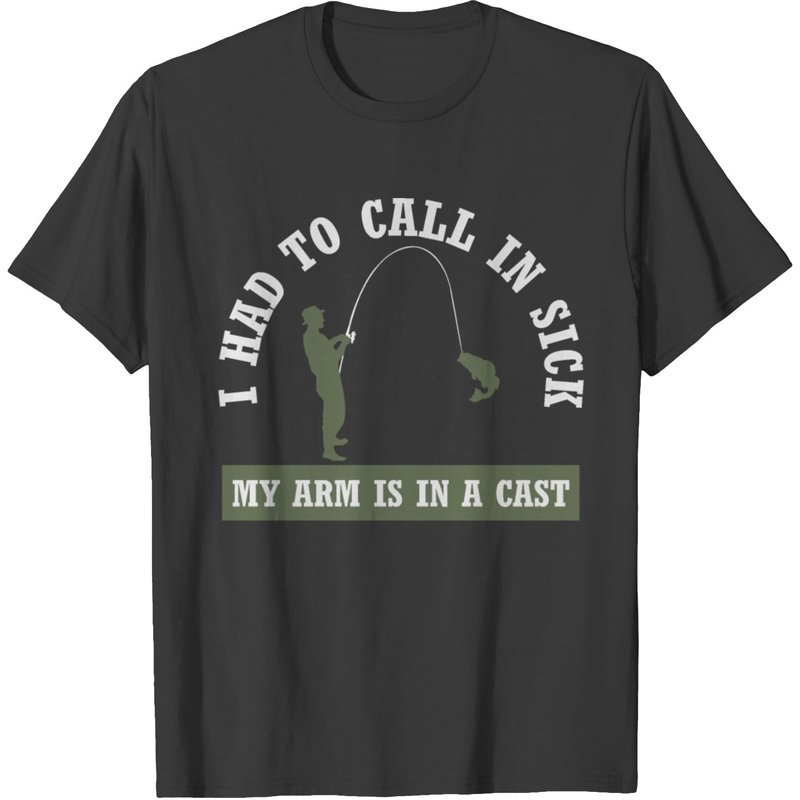 T-shirt Call In Sick My Arm Cast pour hommes