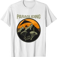 T-shirt Parapente pour Hommes - Noir — T-shirts pour hommes