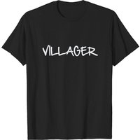 T-shirt pour hommes Villager en noir — T-shirts pour hommes