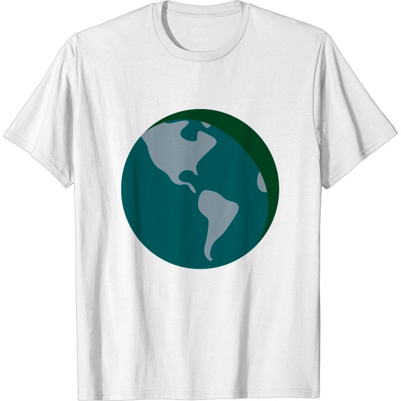 Earth T-Shirt for Men in Black — Mens T Shirts