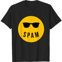 Smile Spam Men's T-Shirt in Black