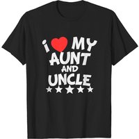T-shirt J'aime mon Oncle et ma Tante pour hommes — T-shirts pour hommes