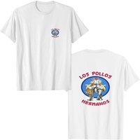 T-shirt imprimé Los Pollos Hermanos Breaking Bad pour hommes — T-shirts pour hommes