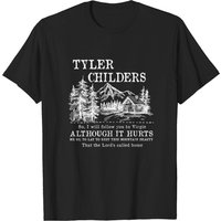 T-shirt pour hommes Tyler Childers en noir — T-shirts pour hommes