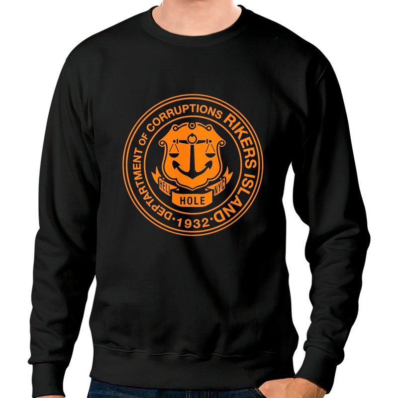 Rikers Island Unisex Heavy Blend Sweatshirt — Mens Hoodies