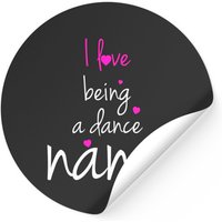 Autocollants Dance Grandma Nana - J'adore être une danseuse Nana — Autocollants et stickers