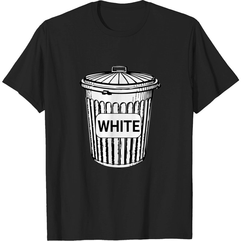 T-shirt White Trash pour hommes