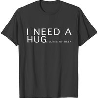 T-shirt J'ai Besoin d'un Gros Verre de Bière pour Hommes