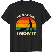 T-shirt Je suis sexy et je tond ça pour hommes en noir — T-shirts pour hommes