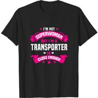 T-shirt Transporter pour hommes en noir
