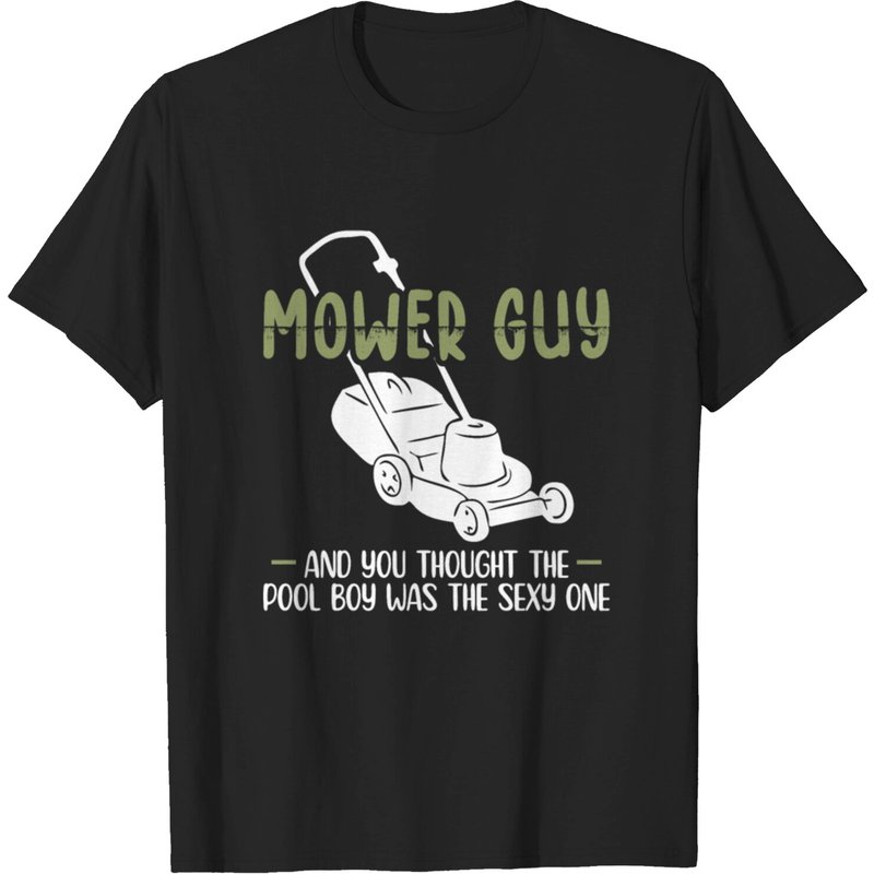 Mower Guy est plus sexy que Pool Boy T-shirt de tonte pour hommes