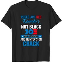 T-shirt Rose sont rouges Kamala n'est pas noire Joe a la démence pour hommes — T-shirts pour hommes