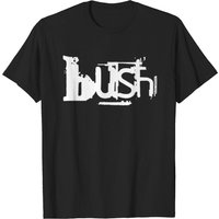 T-Shirt Bush pour Hommes en Noir