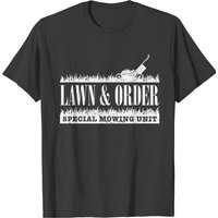 Gardening Lawn Mower Lawn Order Special Mowing T-shirt for Men