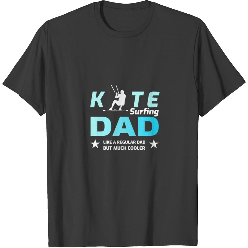 Kitesurfing Dad Kiteboard Gift T-Shirt for Men — Mens T Shirts
