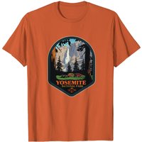 Yosemite National Park Camping Lover T-shirt for Men