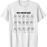 Math Function Dance T-shirt for Men — Mens T Shirts