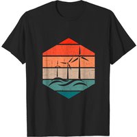 Wind Turbine Tower Technician T-Shirt for Men