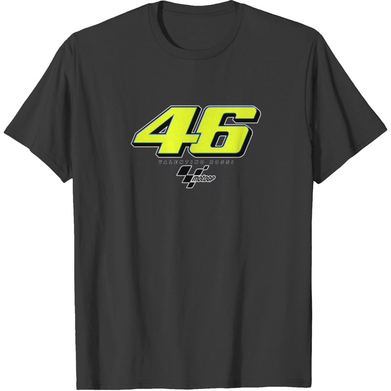 T-shirt Rossi pour hommes en noir
