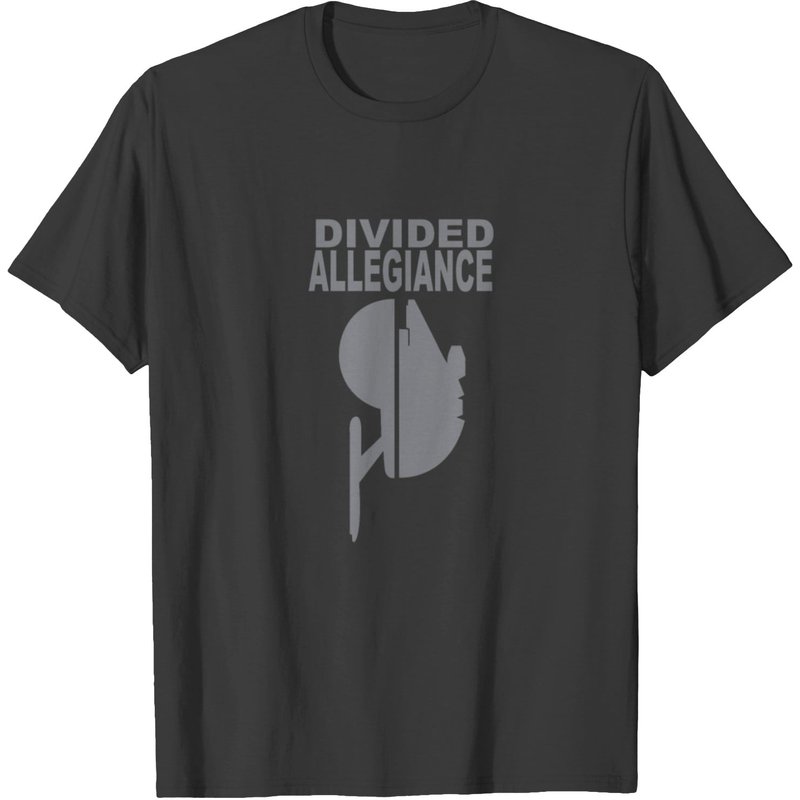 T-shirt Divided Allegiance pour hommes en noir