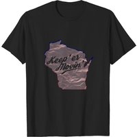 T-shirt Keep Er Movin pour hommes en noir — T-shirts pour hommes