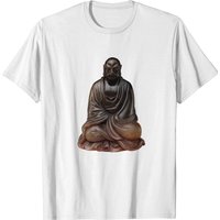 T-shirt Bodhidharma Moine Bouddhiste pour Hommes