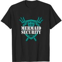 T-Shirt Merman Pool Party de Mermaid Security pour Hommes