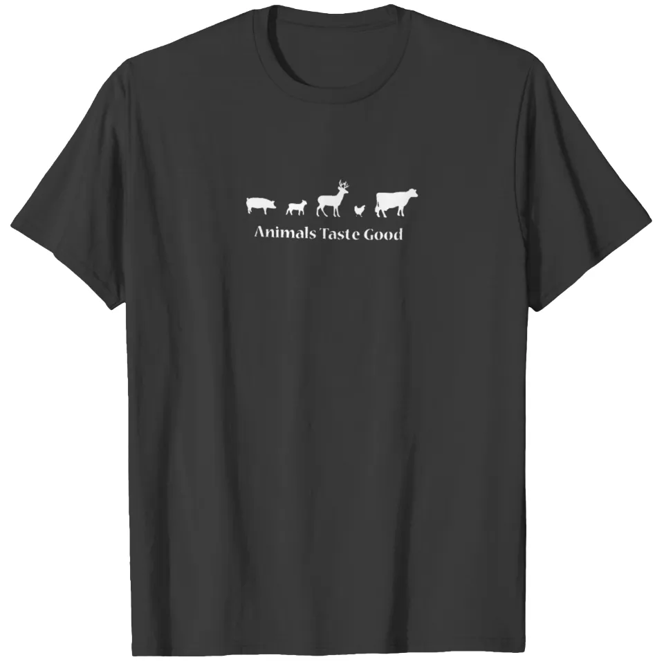 T-shirt amusant Animals Taste Good pour hommes — T-shirts pour hommes
