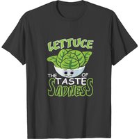 T-shirt végétarien Lettuce The Taste Of Sadness Diet