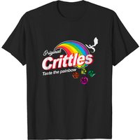 Crittles Taste The Painbow Funny DM Tabletop Gaming T-Shirt