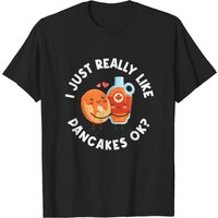 T-shirt drôle J'aime vraiment les crêpes pour hommes — T-shirts pour hommes