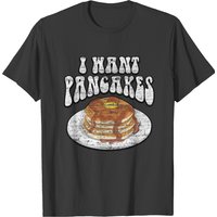T-shirt Vintage I Want Pancakes pour Hommes — T-shirts pour hommes